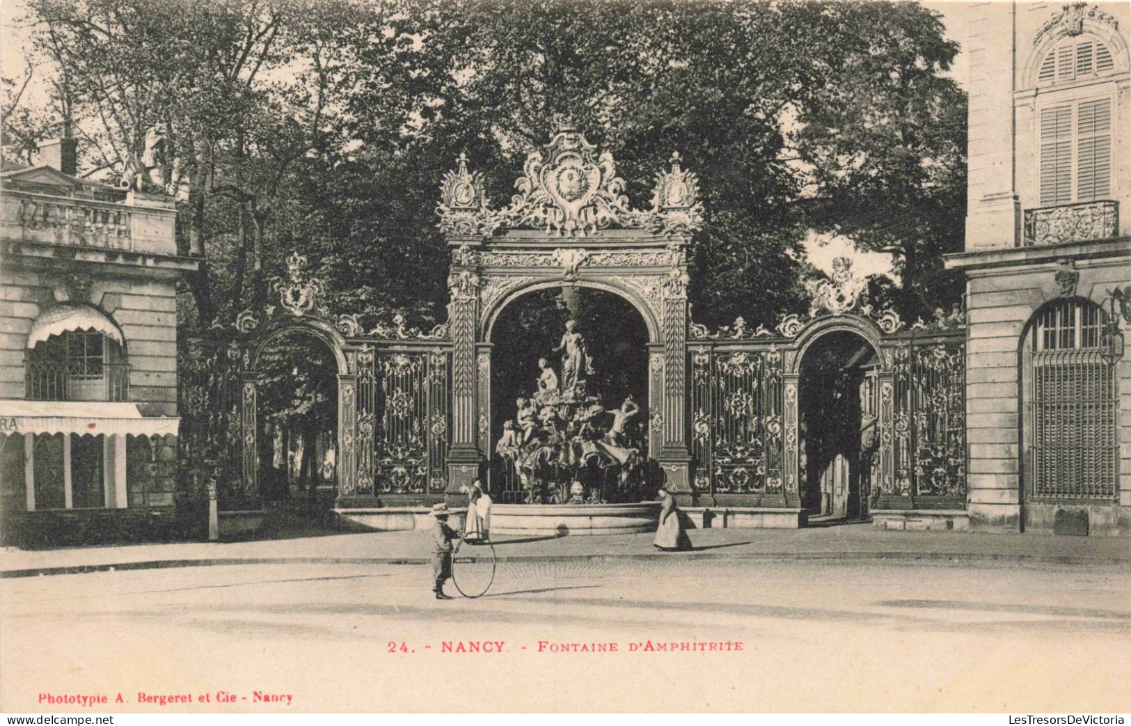 FRANCE - Nancy - Fontaine D'Amphitrite - Carte Postale Ancienne - Nancy