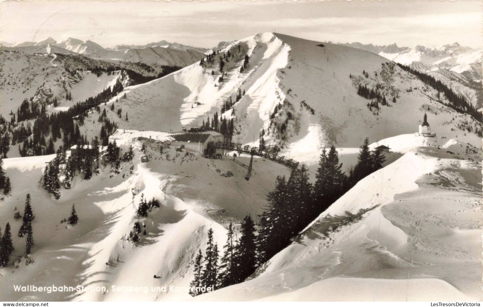 MONDE - Montagne - Neige - Carte Postale Ancienne - World