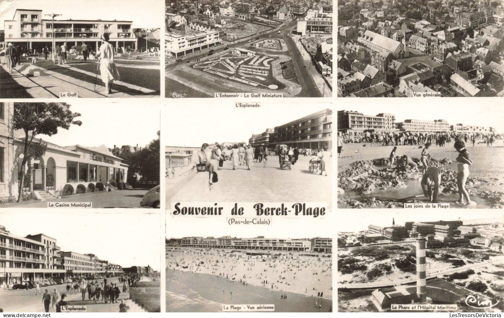 FRANCE - Souvenir De Breck - Plage - Pas De Calais - Animé - Carte Postale Ancienne - Berck