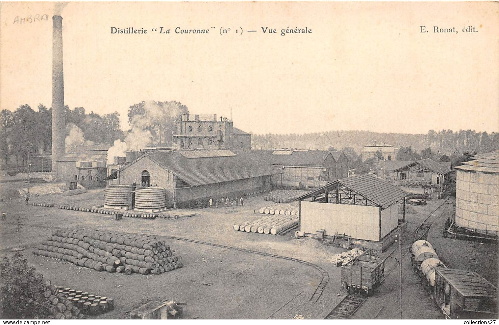 59-FARGNIERS - DISTILLERIE " LA COURONNE " - Cambrai