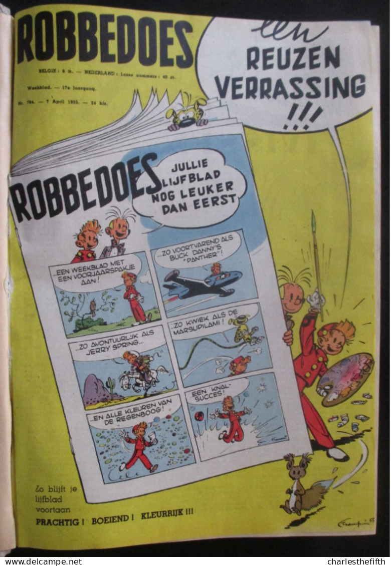 ROBBEDOES BUNDELING 7 APRIL 1955 - 29 SEPTEMBER 1955 - NRS 784 Tot En Met 809- ZEER MOOIE STAAT - Privé Bundeling - Robbedös En Kwabbernoot