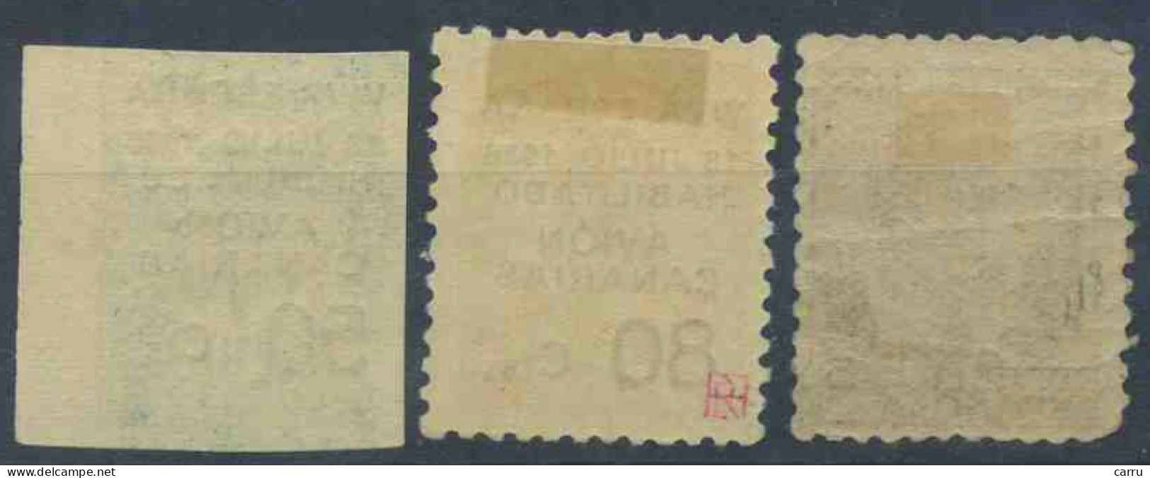 España - Canarias - 1936-1937 (Ed. 4/6) - Unused Stamps