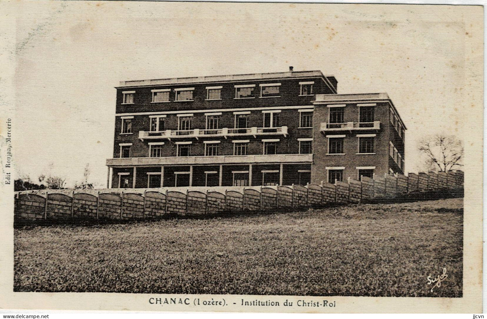 £-48- Lozère - Chanac - Institution Du Christ Roi - Chanac