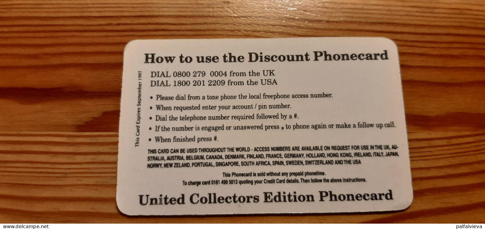 Prepaid Phonecard United Kingdom, Discount Phonecard - Walt Disney - [ 8] Firmeneigene Ausgaben