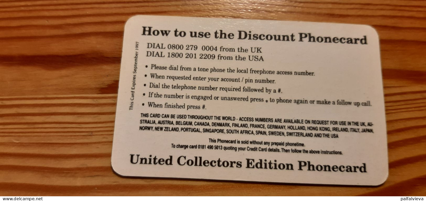 Prepaid Phonecard United Kingdom, Discount Phonecard - The Simpsons - Emissions Entreprises