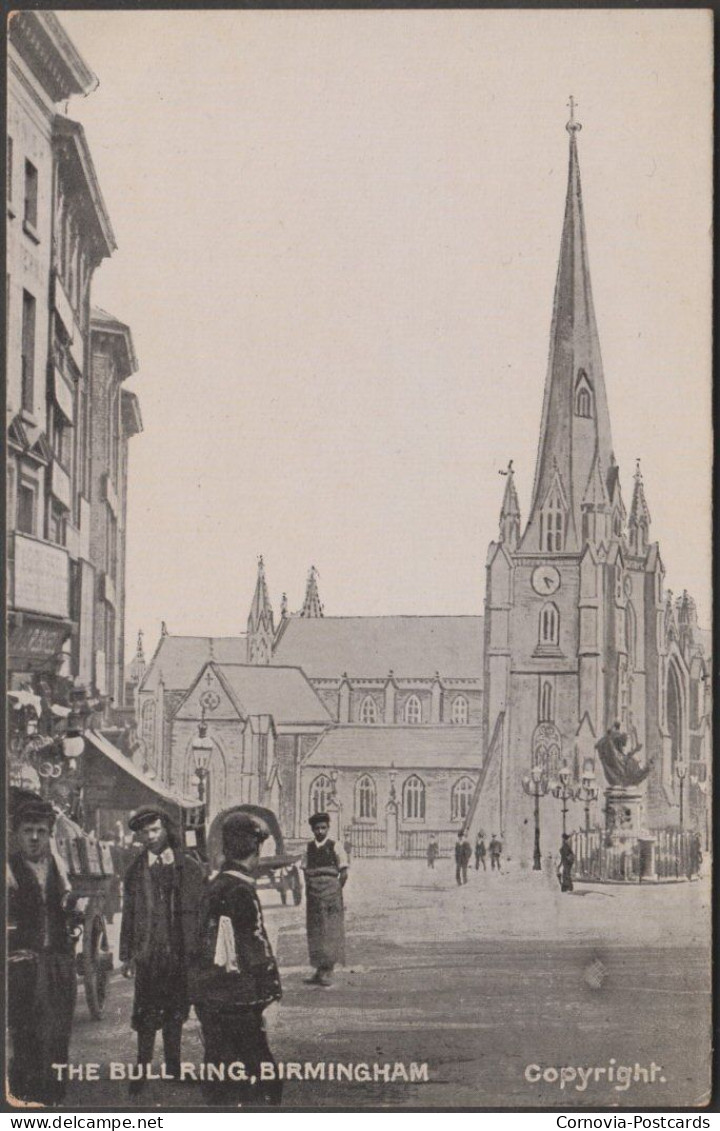 The Bull Ring, Birmingham, C.1905 - GD&DL Postcard - Birmingham