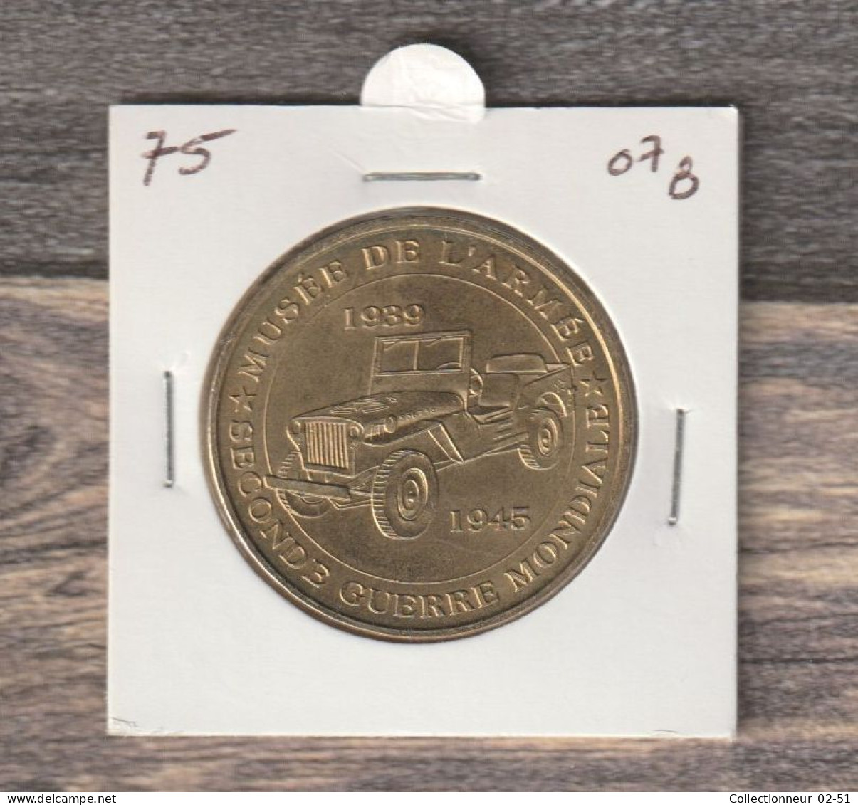 Monnaie De Paris : Musée De L'Armée (la Jeep) - 2007 - 2007