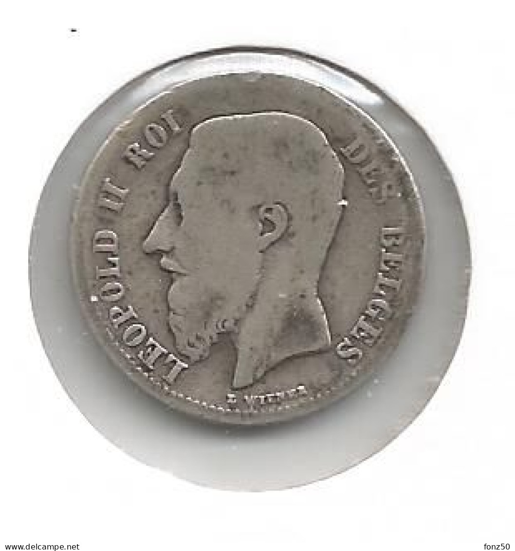 LEOPOLD II * 50 Cent 1898 Frans * Fraai * Nr 12448 - 50 Cent