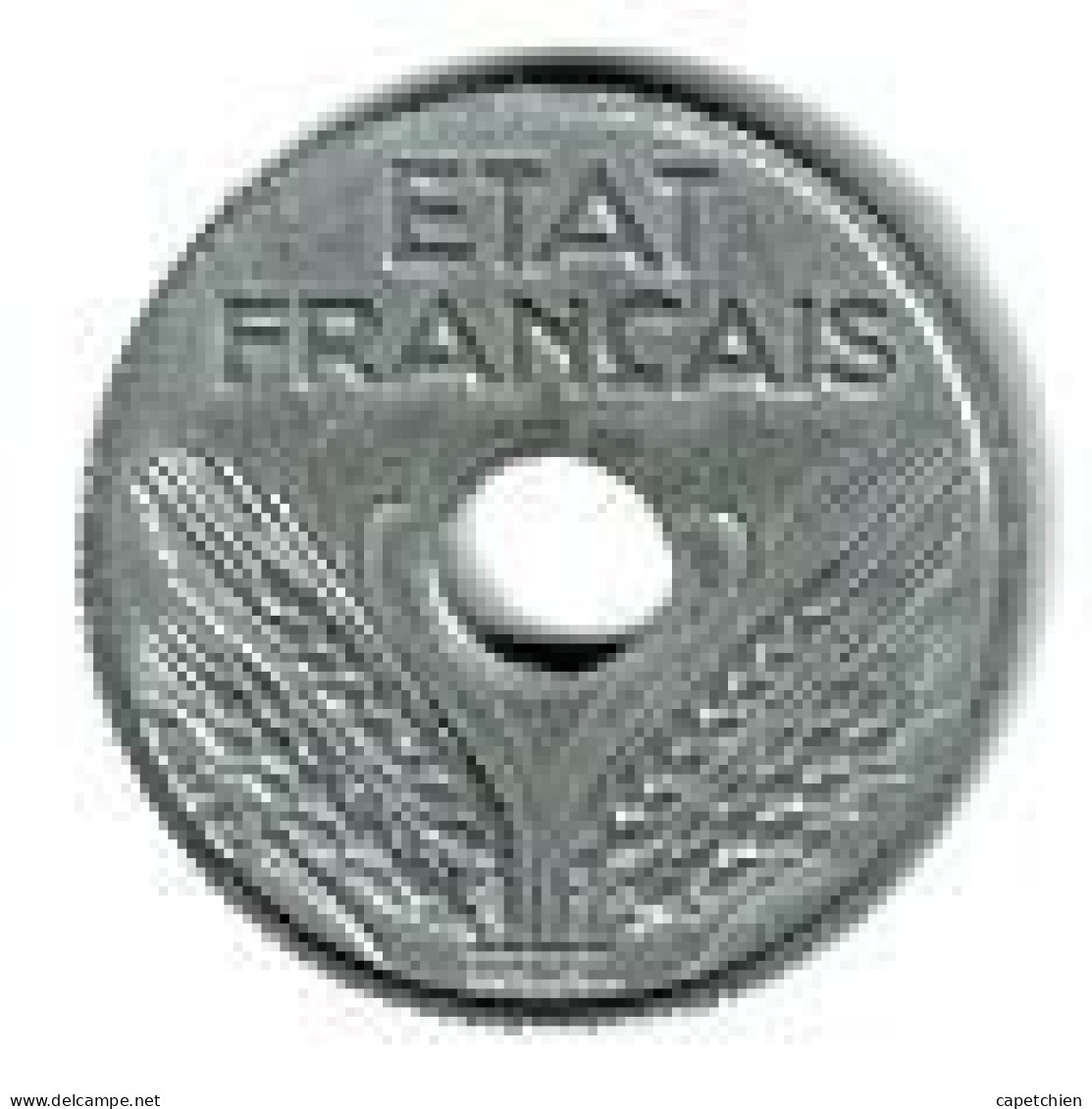 FRANCE / ETAT FRANCAIS / 10 CENTIMES / 1943 / ZINC / 1.54 G - 10 Centimes