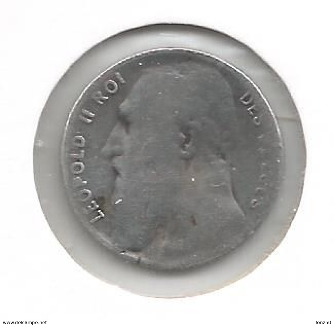 LEOPOLD II * 50 Cent 1901 Frans * Z.Fraai * Nr 12453 - 50 Cents