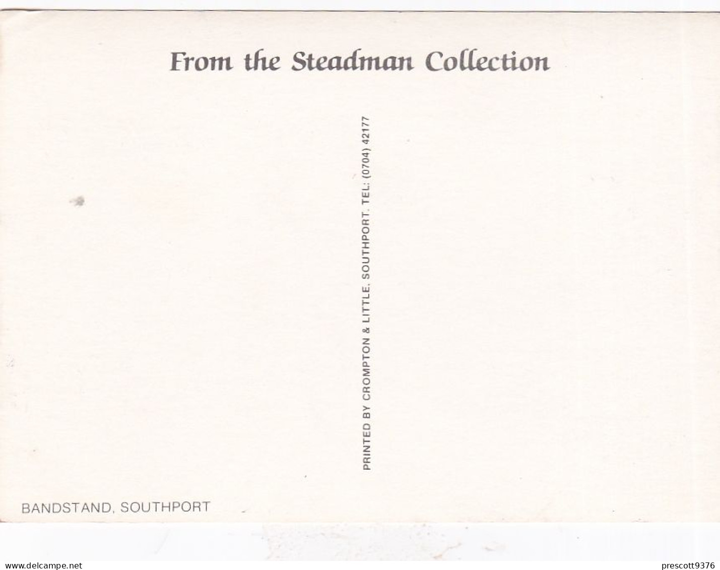 The Bandstand Southport Lancashire  - UK -  Postcard - Unused - E26 - Southport