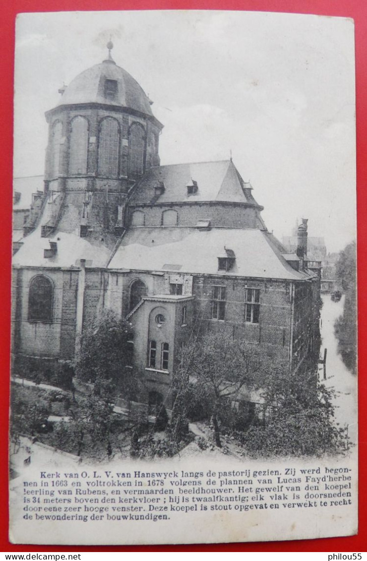 Cpa MALINES  Eglise Notre Dame D'Hanswijk - Malines