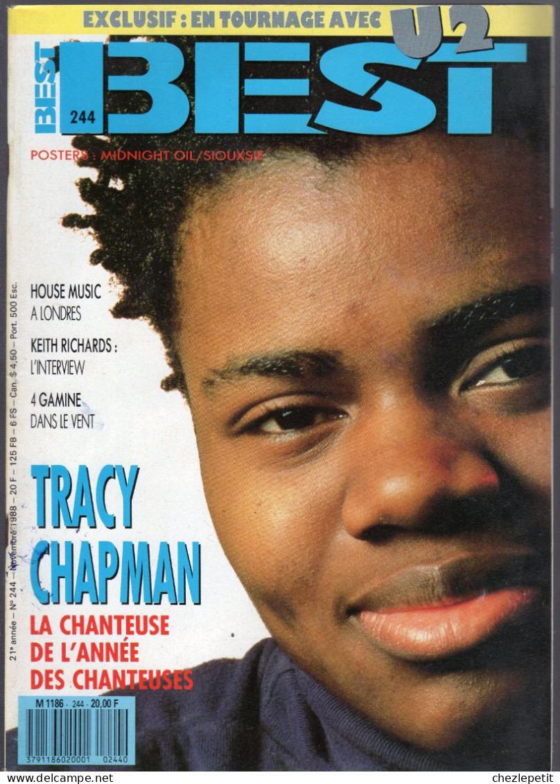 BEST N°244 Tracy Chapman Midnight Oil Siouxie U2 Keith Richards Michelle Shocked - Muziek