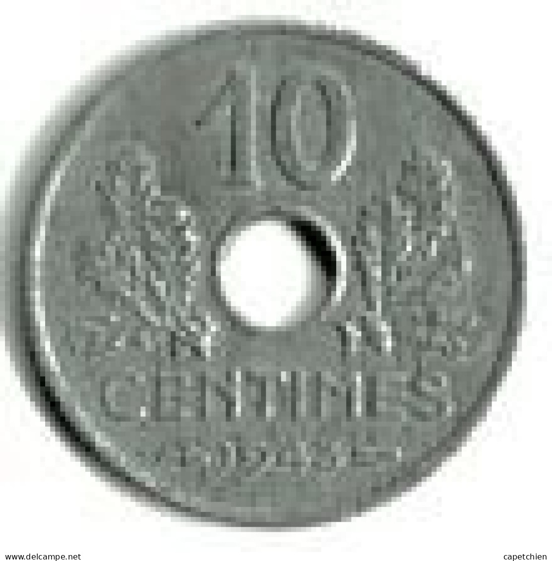 FRANCE / ETAT FRANCAIS / 10 CENTIMES / 1943 / ZINC / 1.51 G - 10 Centimes