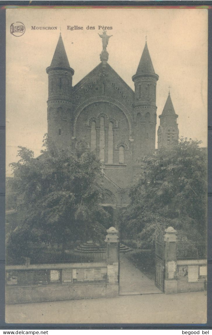 BELGIUM  - MOUSCRON - EGLISE DES PERES -  Lot 25797 - Mouscron - Moeskroen