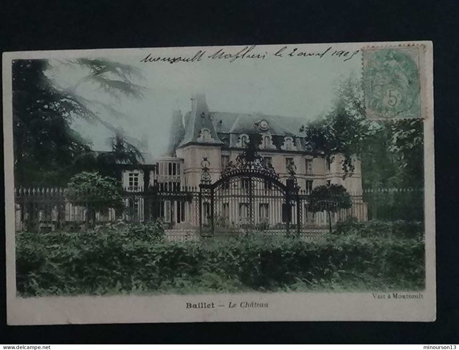 BAILLET 1905 - LE CHATEAU - Baillet-en-France