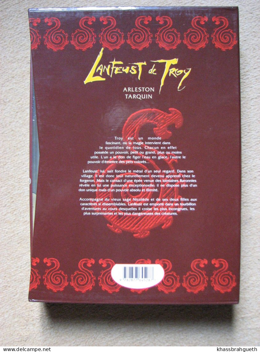ARLESTON & TARQUIN - COFFRET "LANFEUST DE TROY" T1.2.3.4 - SOLEIL (1994/96) - Lanfeust De Troy