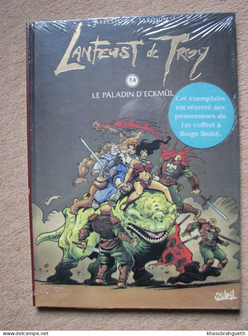 ARLESTON & TARQUIN - COFFRET "LANFEUST DE TROY" T1.2.3.4 - SOLEIL (1994/96)