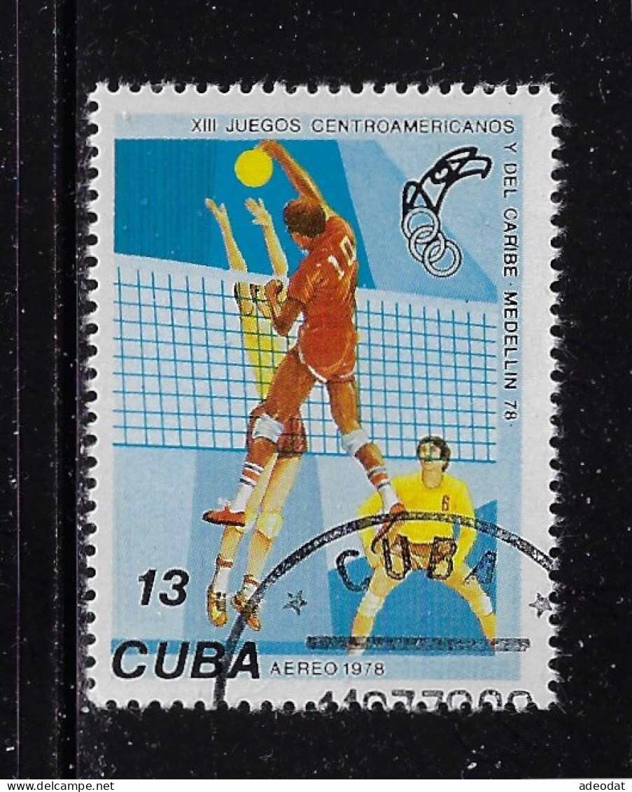 CUBA 1978 AIRMAIL SCOTT C288,C309 CANCELLED - Luchtpost