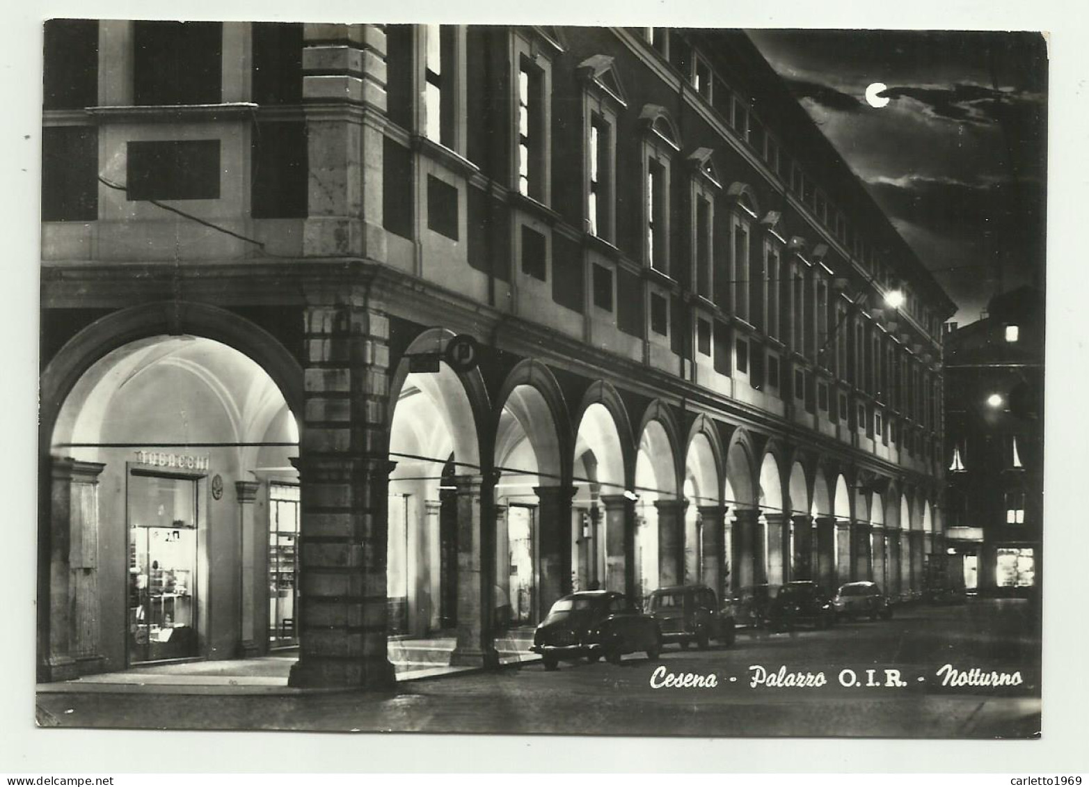 CESENA - PALAZZO O.I.R. - NOTTURNO  - VIAGGIATA FG - Cesena