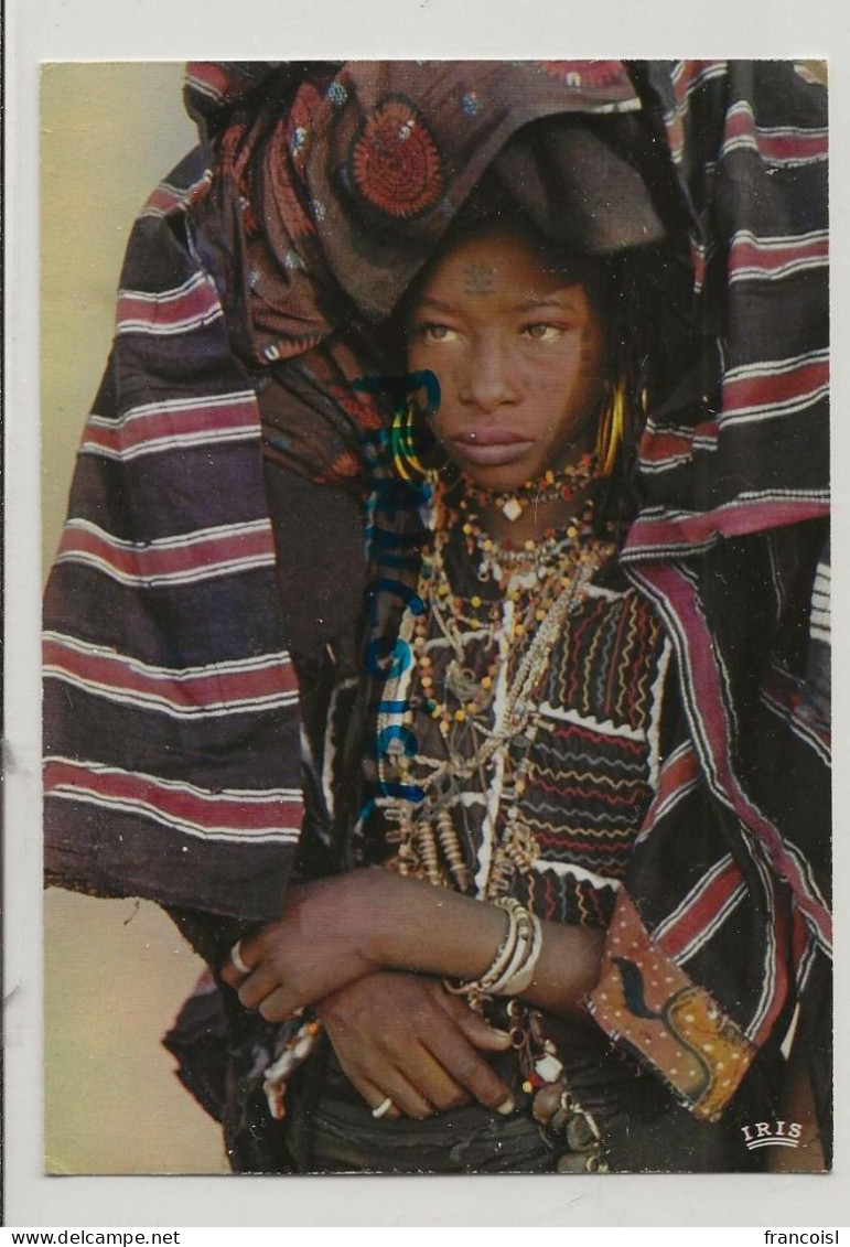 République Du Niger. Jeune Fille Peulh Bororo Scarifiée. N° 6314 IRIS Mexichrome. Cliché J.-M. Bertrand - Niger