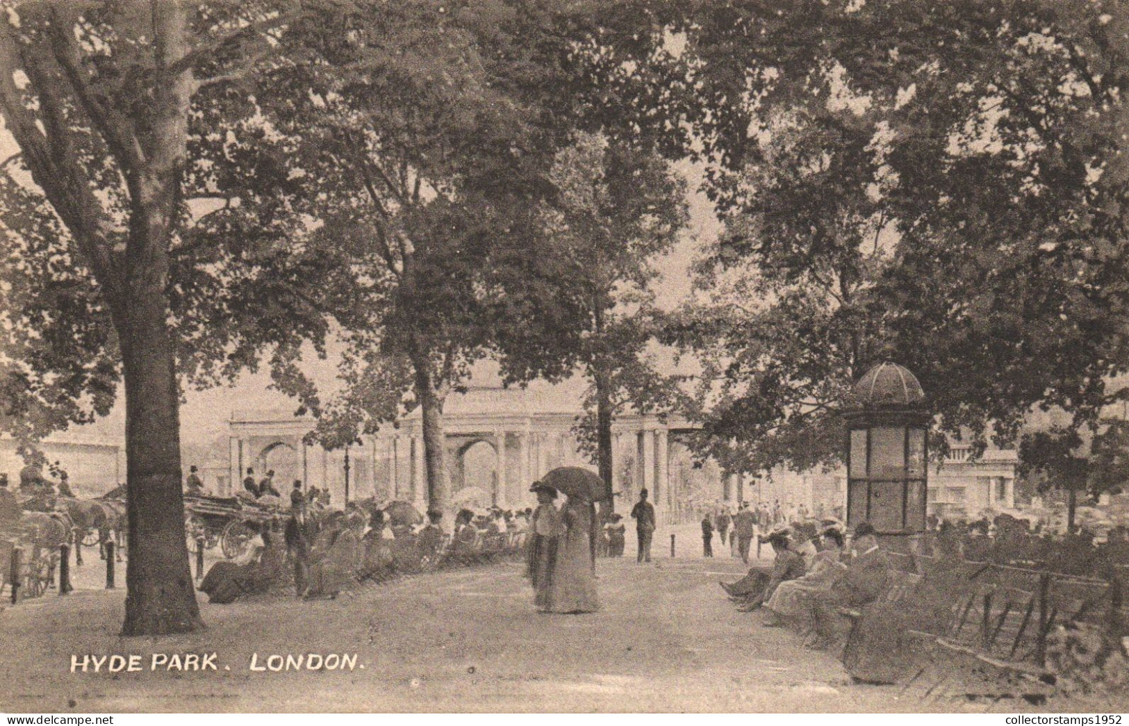 UNITED KINGDOM, LONDON, HYDE PARK, VINTAGE PHOTO - Hyde Park