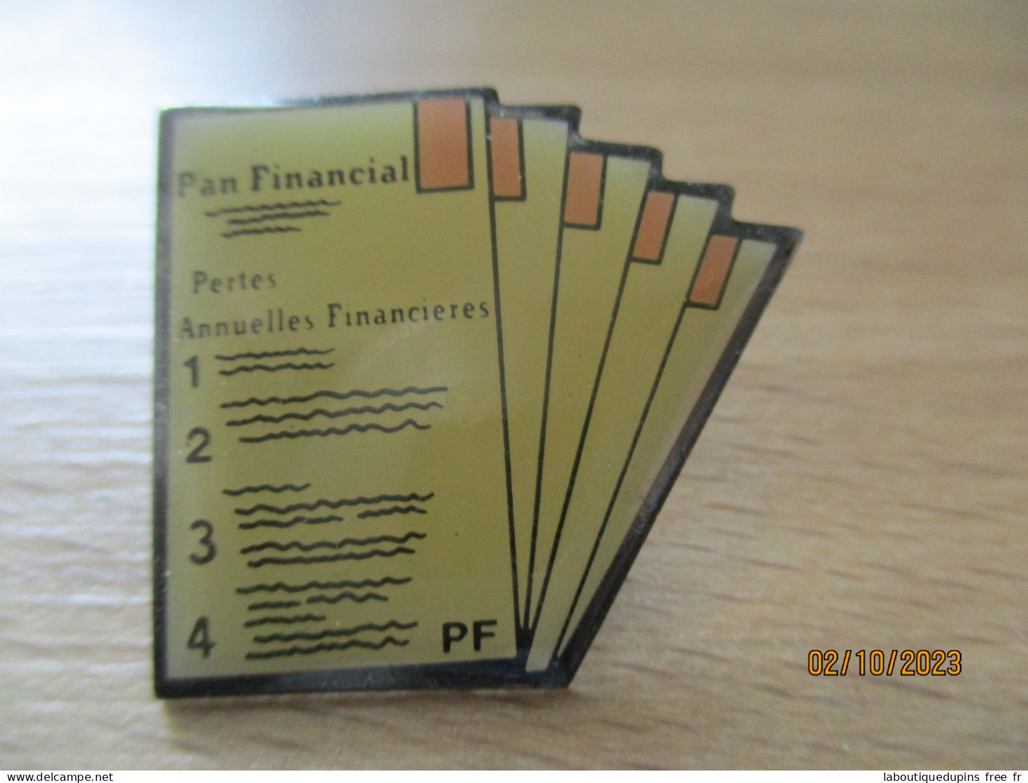 Lot 02 -- Pin's Pan Financial -- Exclusif Sur Delcampe - Informatique