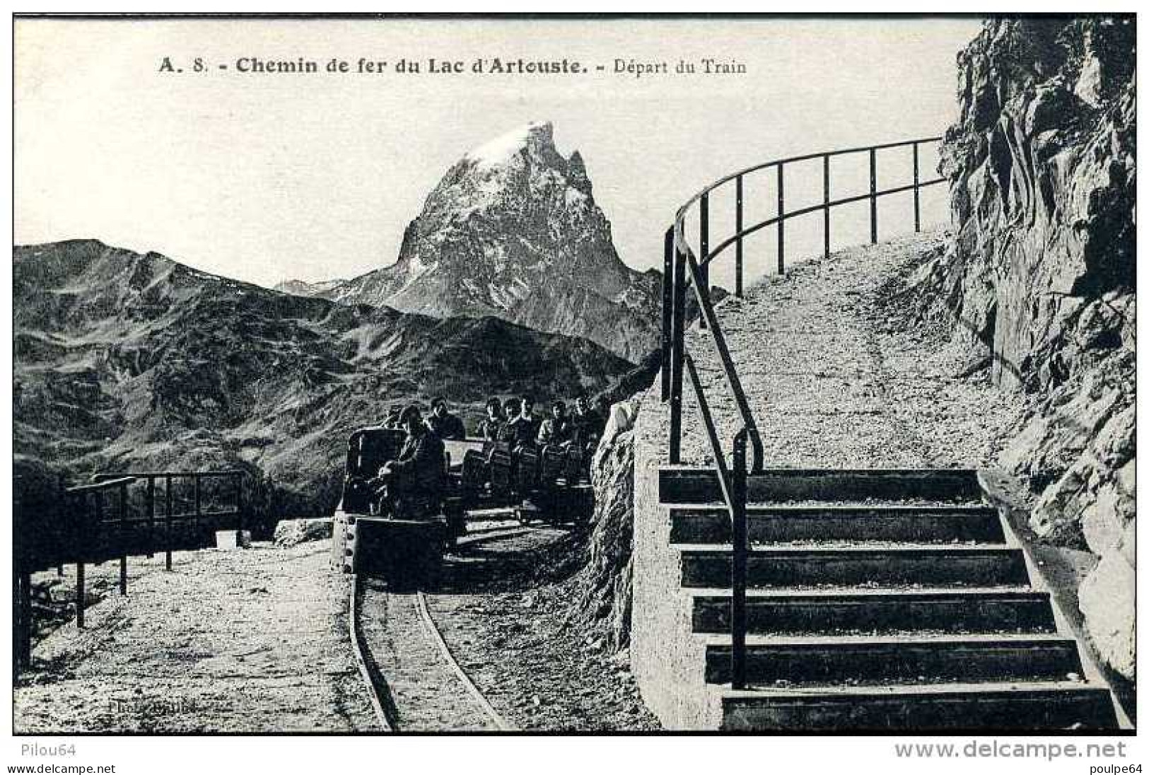 Chemin De Fer Du Lac D'Artouste (64) - ( CPA ) - Funiculaires