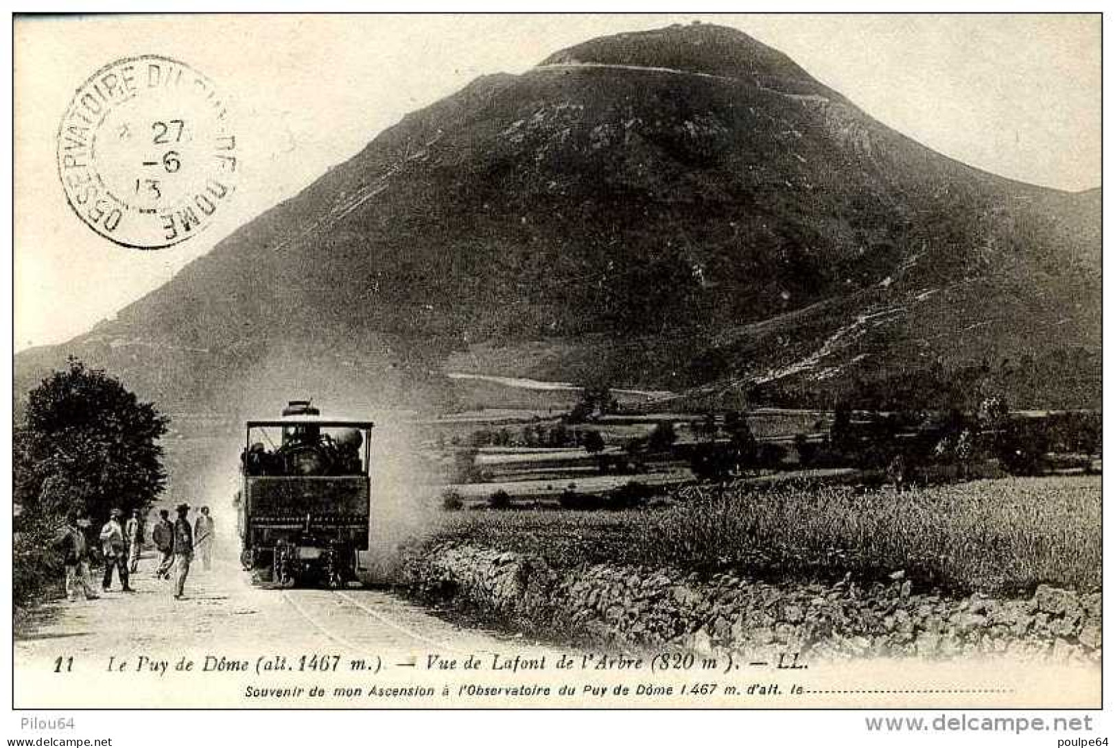 Le Chemin De Fer Du Puy De Dôme  ( CPA ) - Funiculaires