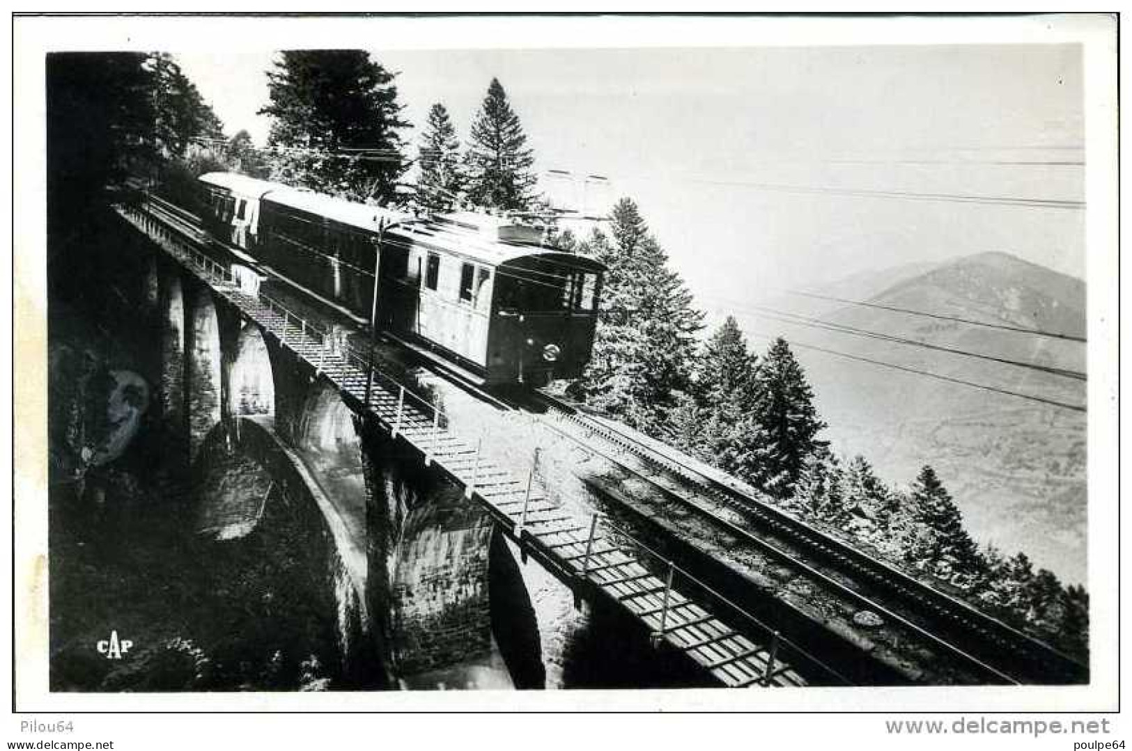 Chemin De Fer à Crémaillère De Superbagnères - Luchon (31) - (CPMS) - Funiculaires