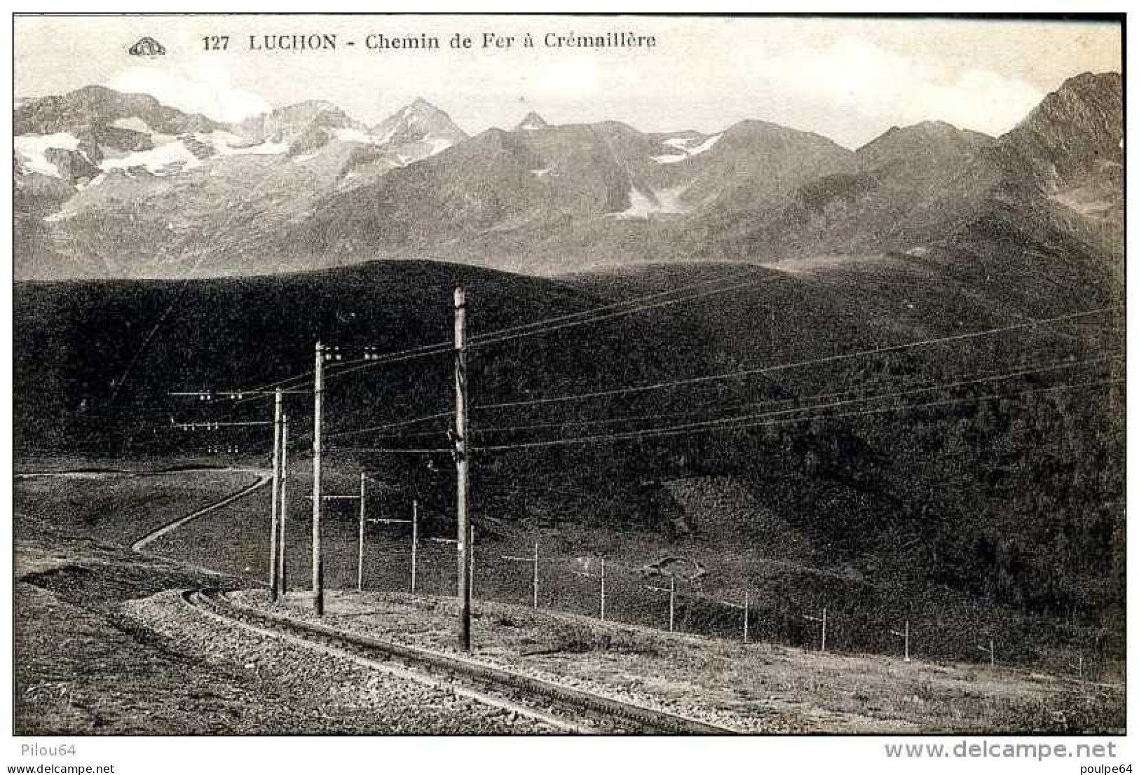 Chemin De Fer à Crémaillère De Superbagnères - Luchon (31) - CPA) - Funiculaires