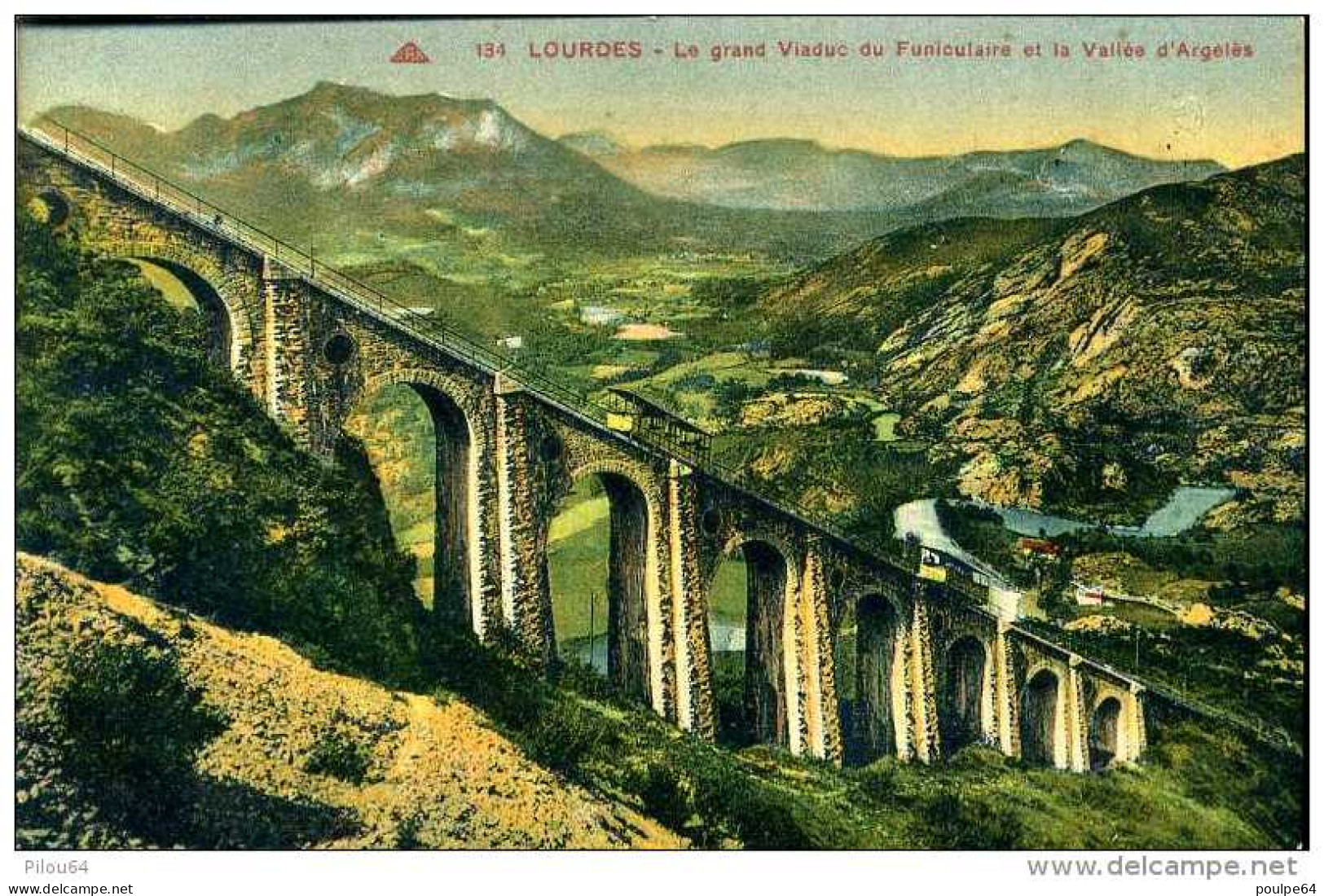 Le Funiculaire Du Pic Du Jer  ( CPA ) - Funiculaires