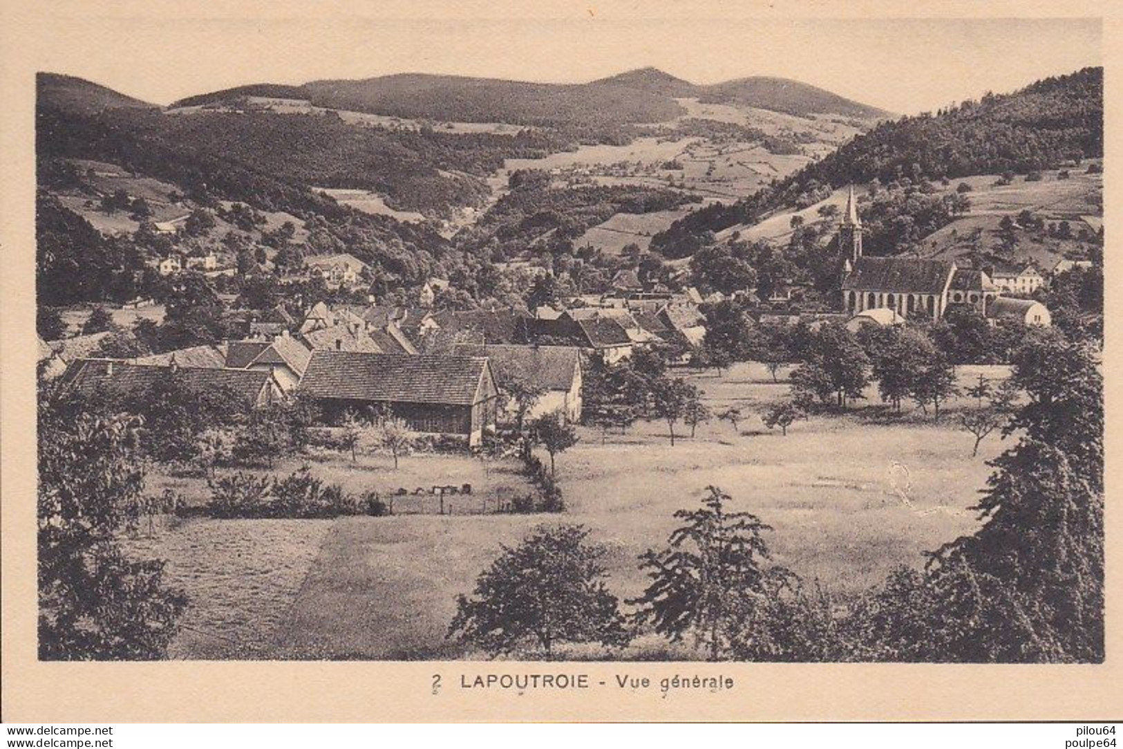 Lapoutroie - Vue Générale Du Village - Lapoutroie