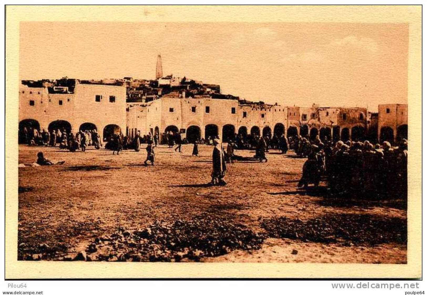 Ghardaïa - La Place Du Marché - Ghardaia