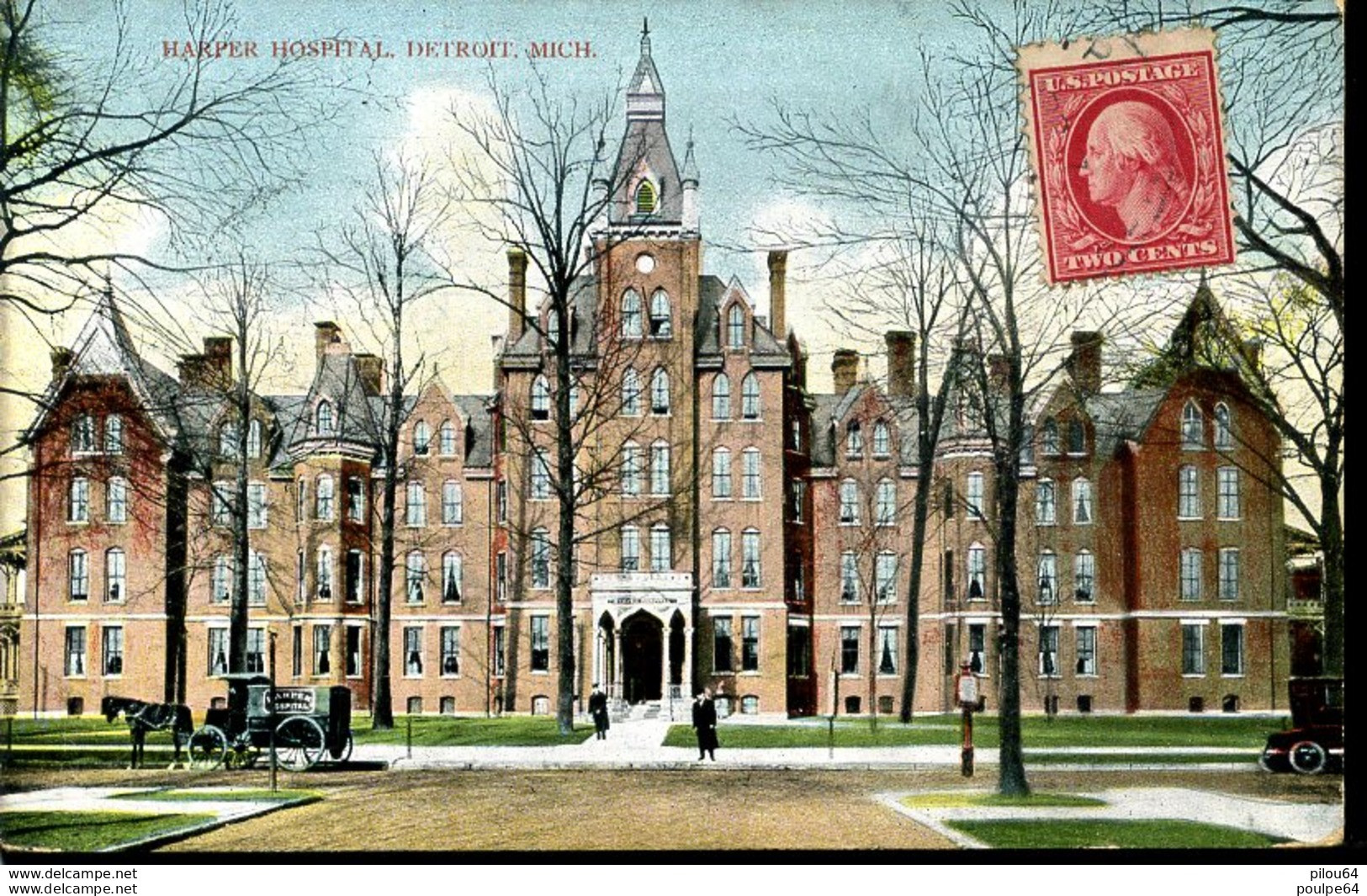 CPA - Hôpital Harper - Detroit