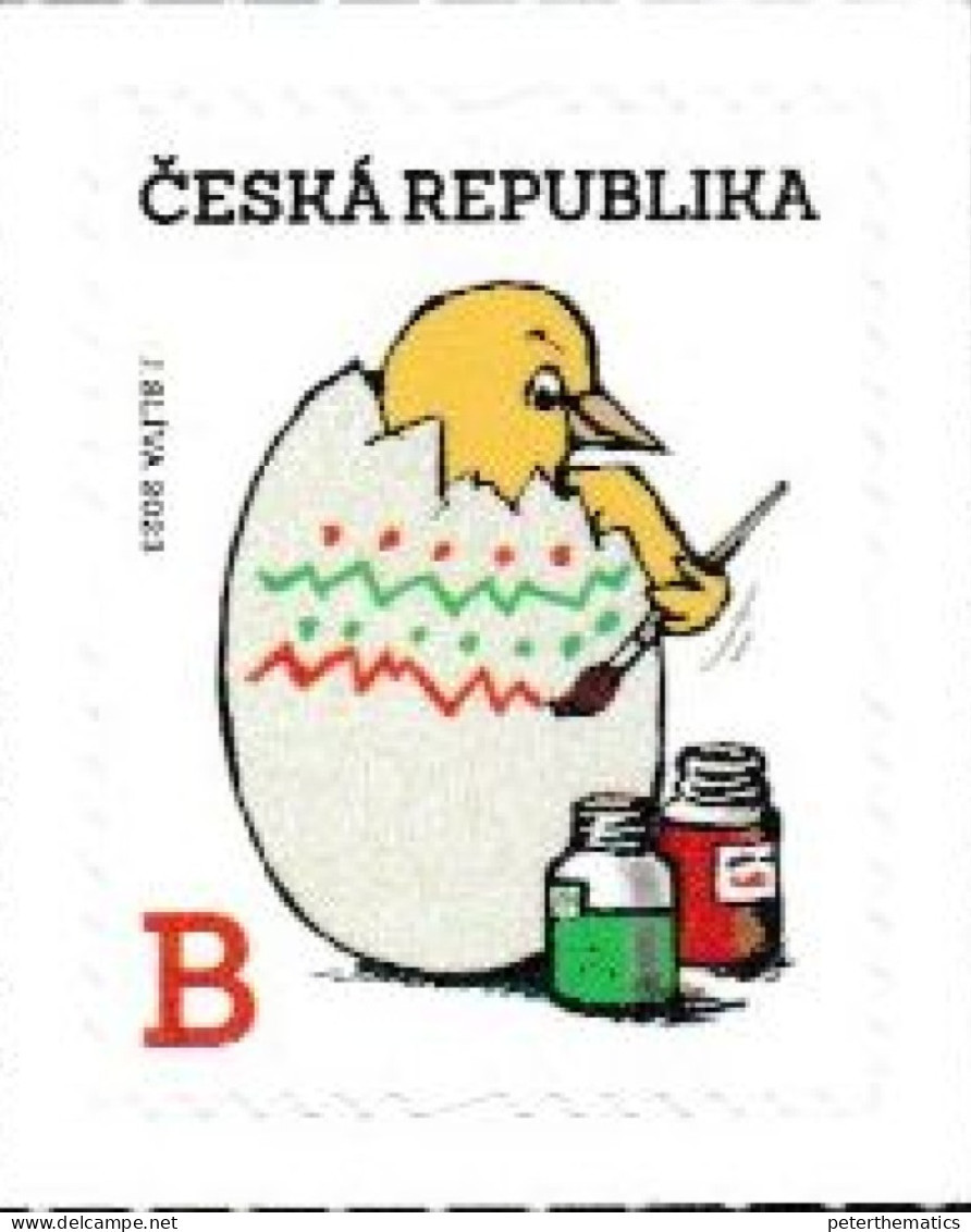 CZECHIA, CZECH REPUBLIC, 2023, MNH,EASTER,1v - Pascua