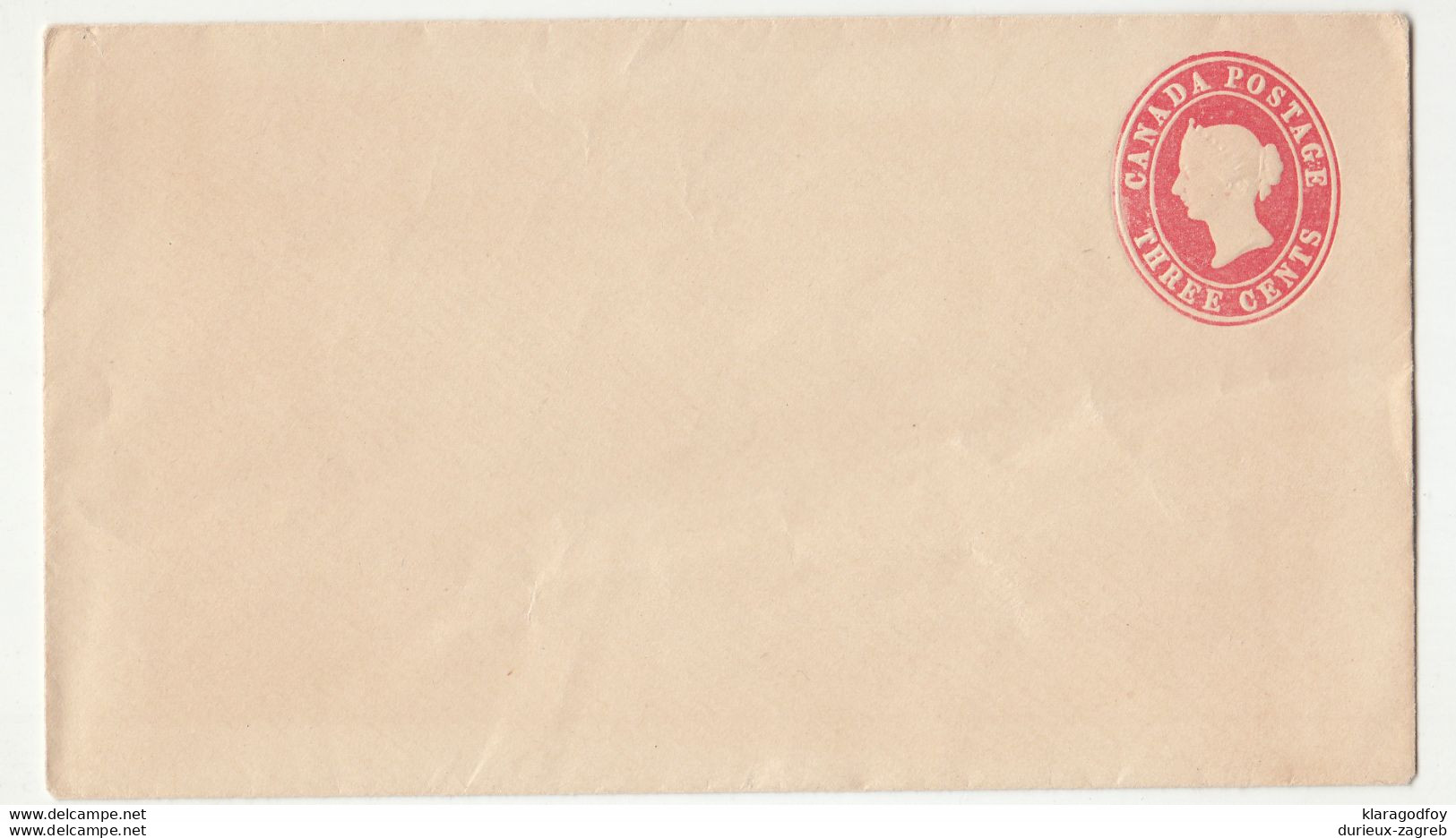 Canada, Postal Stationery Letter Cover Unused B210710 - 1860-1899 Reign Of Victoria