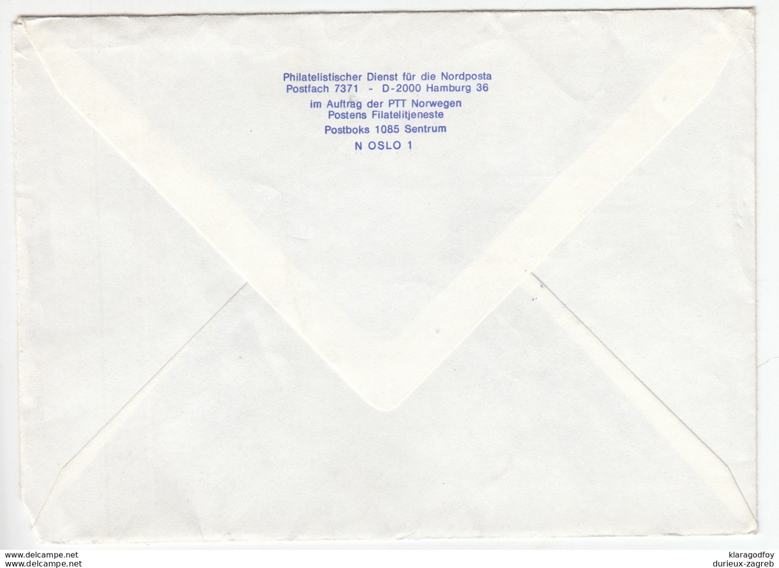 Norway, Special Letter Cover & Postmark Travelled 1980 B171025 - Brieven En Documenten