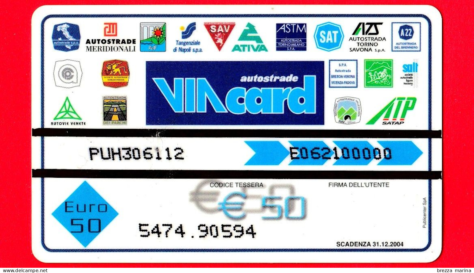 VIACARD -  Serie Le Vie Del Stelle - Altare -  Tessera N. 1503 - 50  - Pub - 06.2002 - Andere & Zonder Classificatie