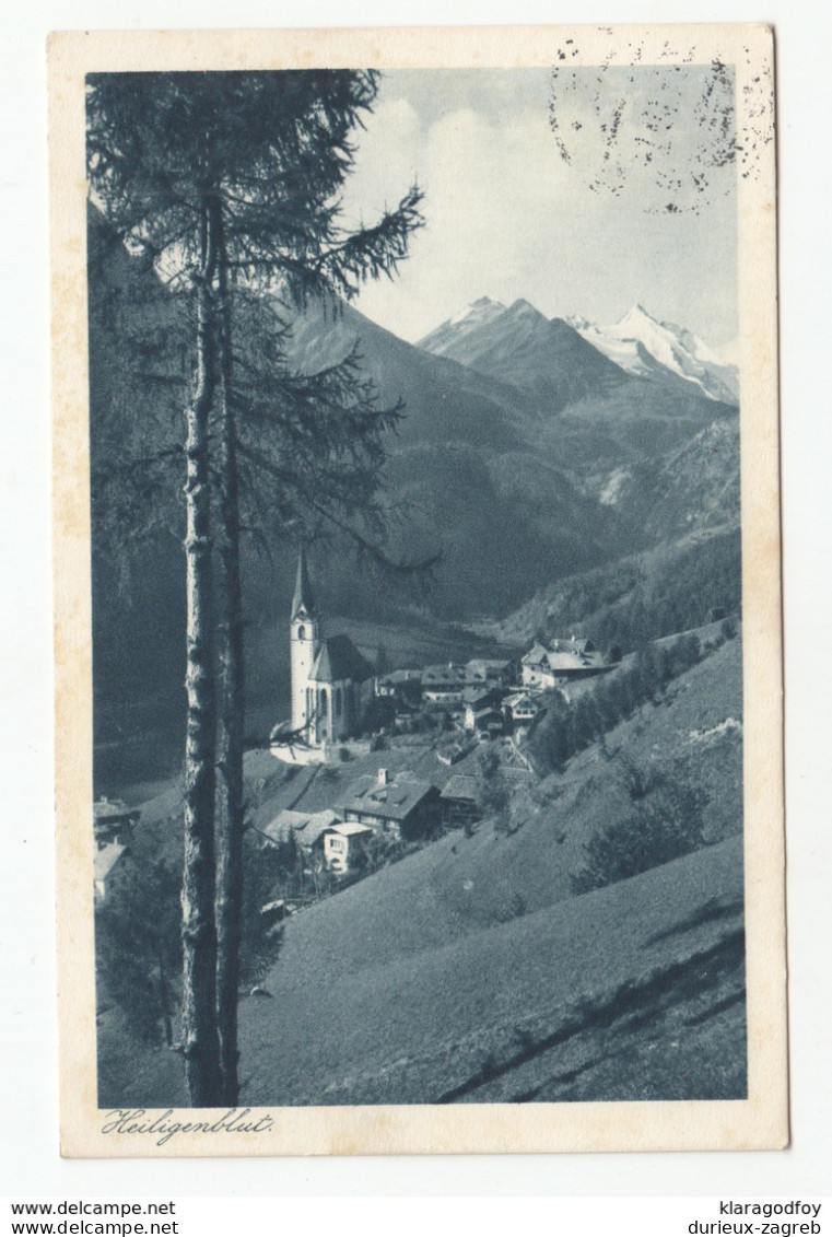 Heiligenblut Old Postcard Travelled 1929 Villach Pmk B181115 - Heiligenblut