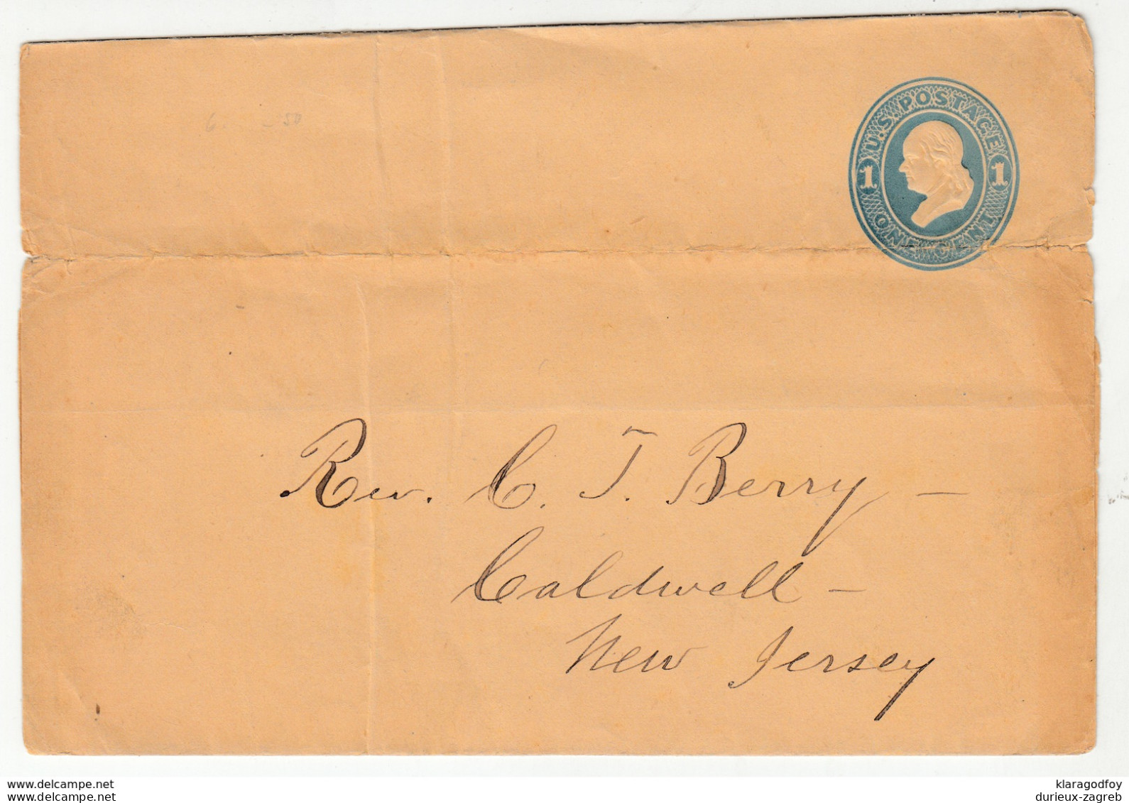 US Postal Stationery Newspaper Wraper B180508 - ...-1900