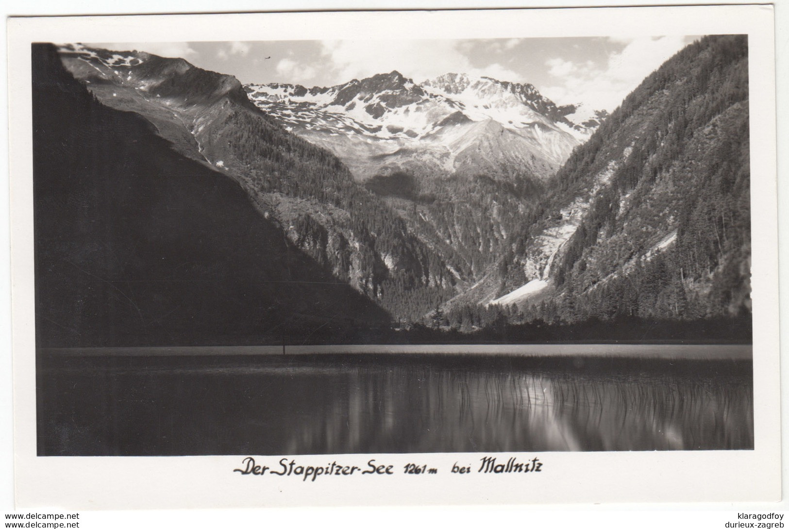 Stappitzer See Bei Mallnitz Old Postcard Unused B190401 - Mallnitz