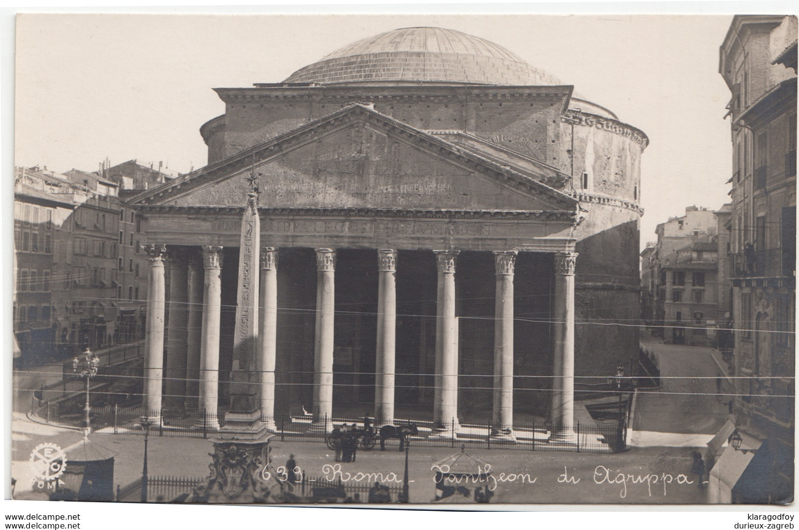 Pantheon (P.E. Chauffourier) Old Postcard Unused B170525 - Panteón