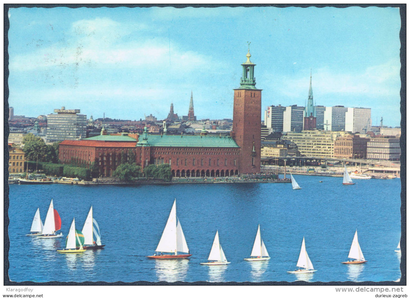 Esperanto Sweden 1980 65th Congress Special Postmarks On Postcard Stockholm Esperanto Travelled Bb150916 - Esperanto