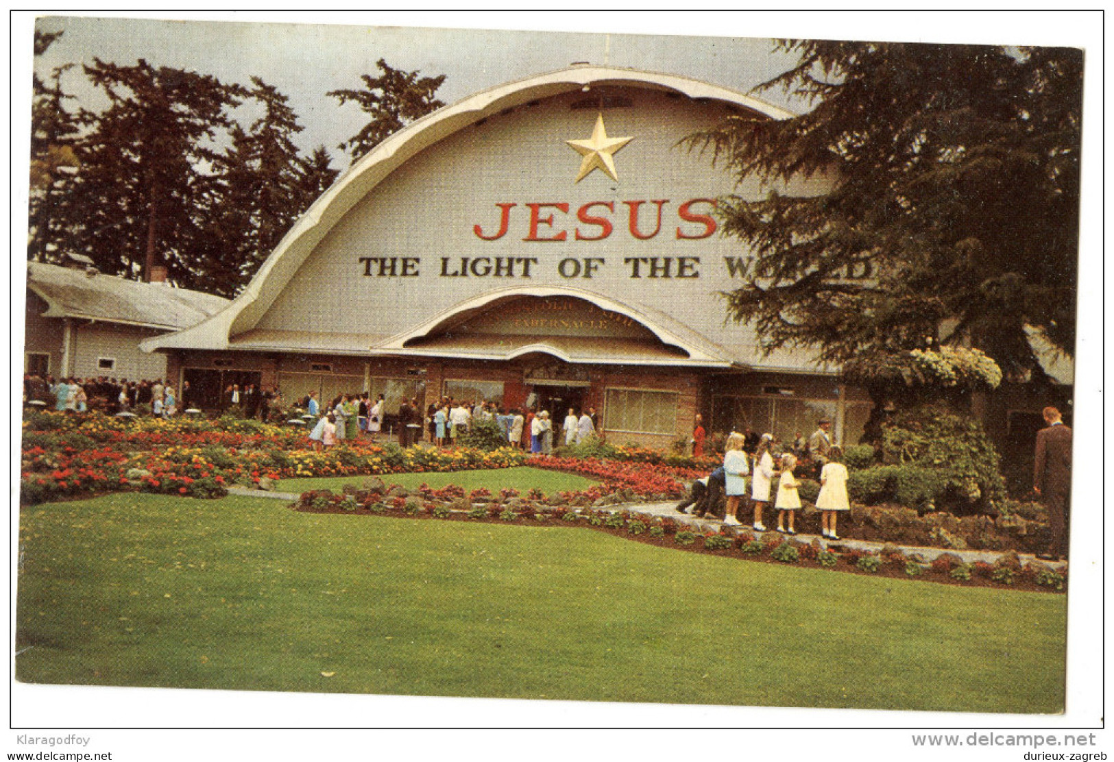 Portland The Apostolic Faith Tabernacle Postcard Not Travelled Bb - Portland