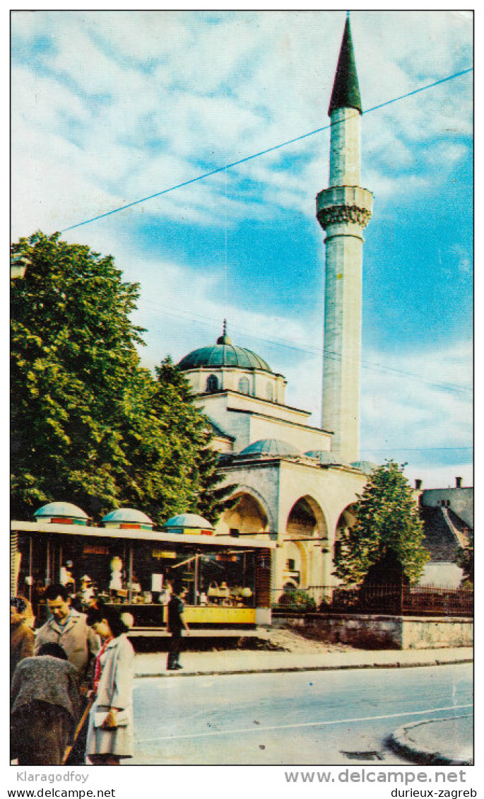 Banja Luka Islam Mosquee Old Postcard Travelled 1966 Bb151028 - Islam