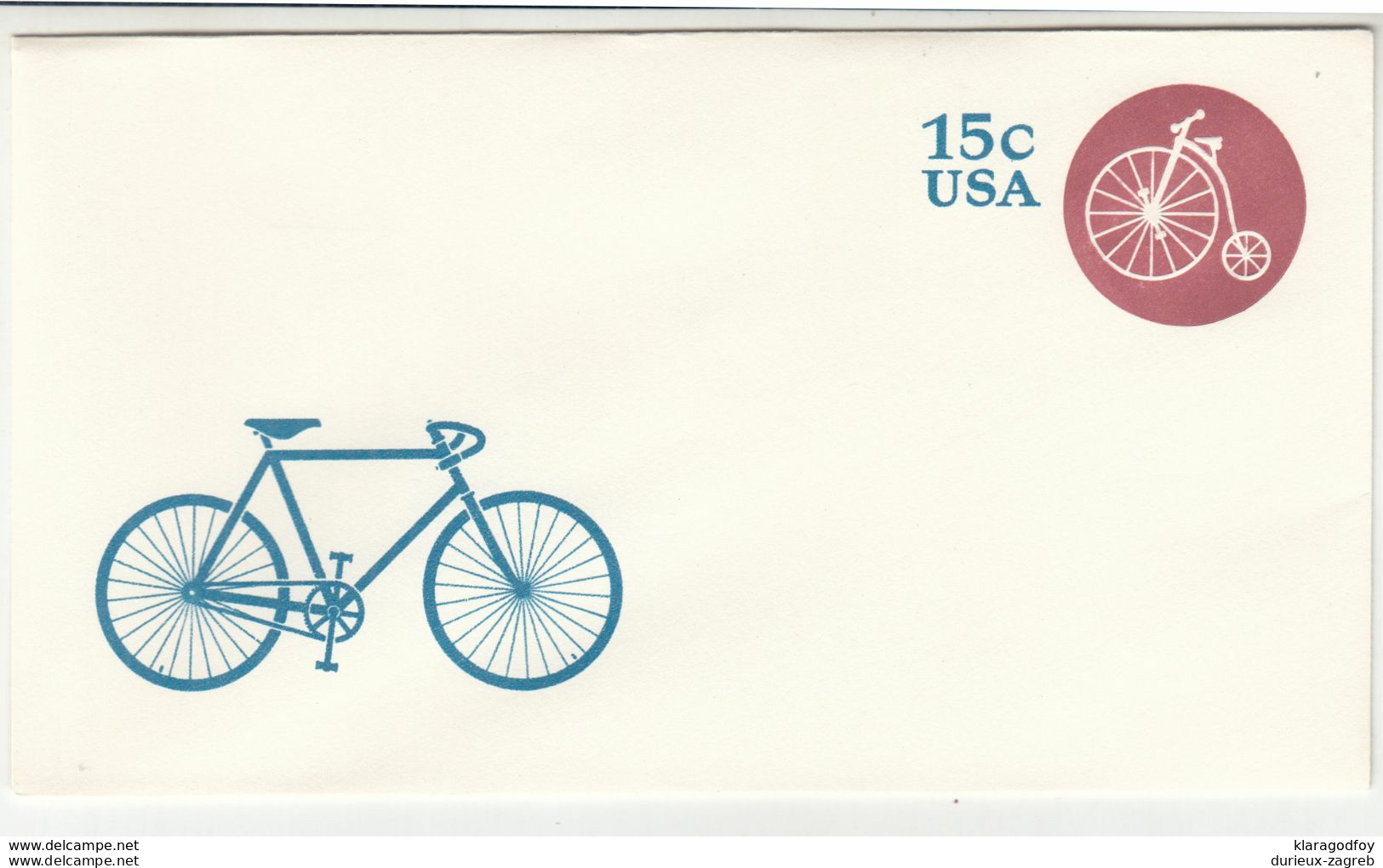 U597, Postal Stationery Letter Cover Unused B200901 - 1961-80