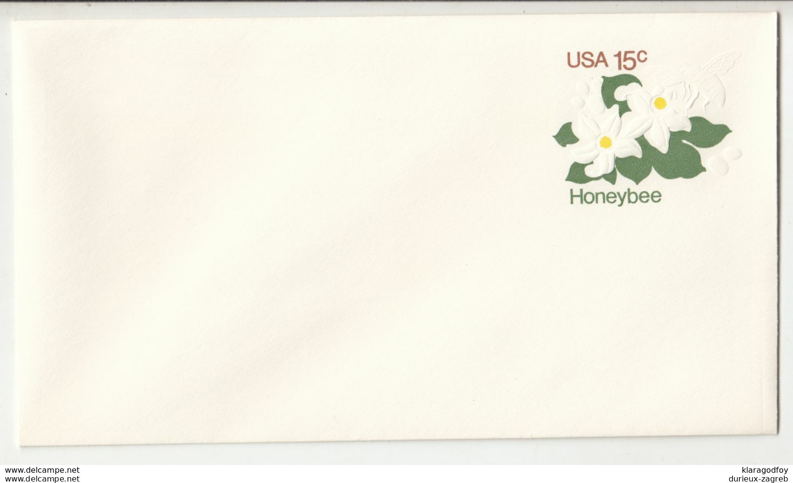 U599, Postal Stationery Letter Cover Unused B200901 - 1961-80