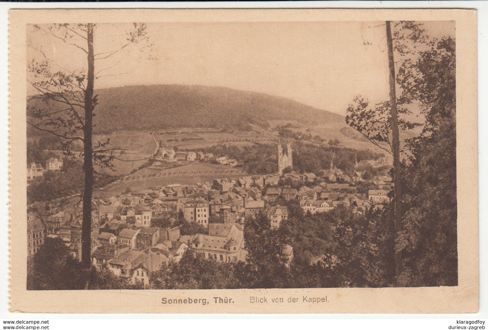 Sonnenberg Old Postcard Unused B170810 - Sonneberg