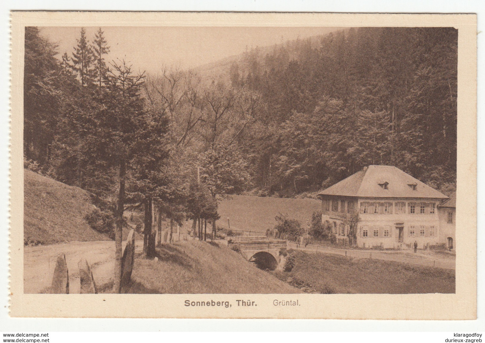 Sonnenberg Old Postcard Unused B170810 - Sonneberg
